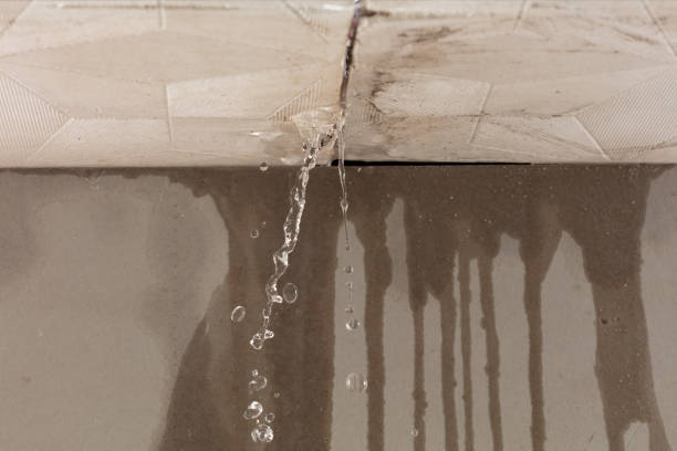 Professional Water Extraction technician working in King, WI
